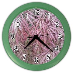 Fineleaf Japanese Maple In April Color Wall Clock by Riverwoman