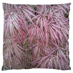 Fineleaf Japanese Maple In April Large Cushion Case (two Sides) by Riverwoman