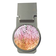 Fineleaf Japanese Maple Highlights Money Clips (round)  by Riverwoman