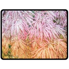 Fineleaf Japanese Maple Highlights Fleece Blanket (large)  by Riverwoman