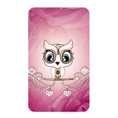 Cute Little Owl With Hearts Memory Card Reader (rectangular) by FantasyWorld7