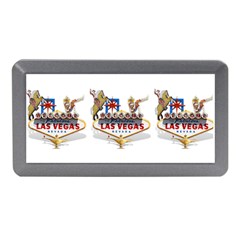 Las Vegas Welcome Sign Icons Memory Card Reader (mini) by Gravityx9