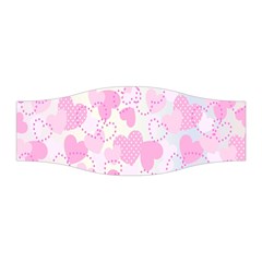 Valentine Background Hearts Bokeh Stretchable Headband by Nexatart