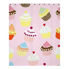 Eat Cupcakes Shower Curtain 60  X 72  (medium)  by WensdaiAmbrose