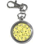 Tea Seamless Pattern Teatime Key Chain Watches Front