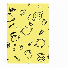 Tea Seamless Pattern Teatime Large Garden Flag (two Sides) by Nexatart