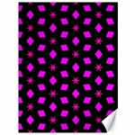 Pattern Stars Squares Texture Canvas 36  x 48  35.26 x46.15  Canvas - 1