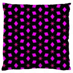 Pattern Stars Squares Texture Standard Flano Cushion Case (one Side) by Nexatart