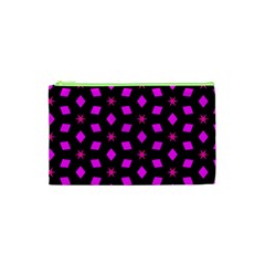 Pattern Stars Squares Texture Cosmetic Bag (xs) by Nexatart