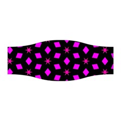 Pattern Stars Squares Texture Stretchable Headband by Nexatart