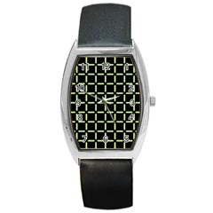 Pattern Digital Seamless Texture Barrel Style Metal Watch by Nexatart