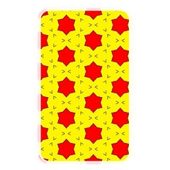 Pattern Red Star Texture Star Memory Card Reader (rectangular) by Nexatart