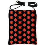 Flower Pattern Pattern Texture Shoulder Sling Bag Front