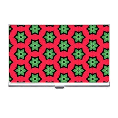 Pattern Flower Pattern Seamless Business Card Holder by Nexatart