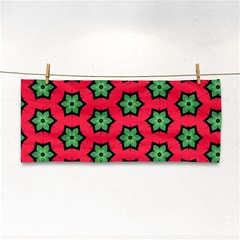 Pattern Flower Pattern Seamless Hand Towel by Nexatart