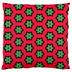 Pattern Flower Pattern Seamless Large Cushion Case (two Sides) by Nexatart