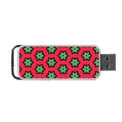 Pattern Flower Pattern Seamless Portable Usb Flash (two Sides)