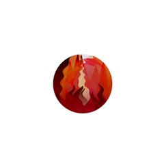 Fire Abstract Cartoon Red Hot 1  Mini Buttons by Nexatart