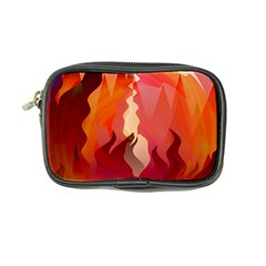 Fire Abstract Cartoon Red Hot Coin Purse by Nexatart