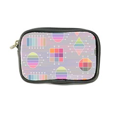 Pastels Shapes Geometric Coin Purse by Nexatart