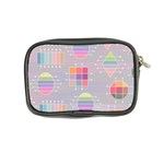 Pastels Shapes Geometric Coin Purse Back