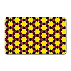 Pattern Colorful Background Texture Magnet (rectangular) by Nexatart