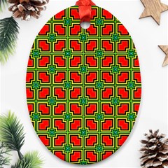 Pattern Modern Texture Seamless Ornament (oval)