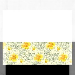 Floral Background Scrapbooking Rectangular Jigsaw Puzzl by Nexatart