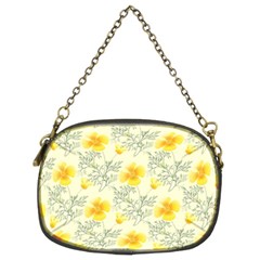 Floral Background Scrapbooking Chain Purse (two Sides) by Nexatart