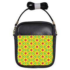 Pattern Texture Seamless Modern Girls Sling Bag by Nexatart