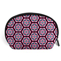 Background Pattern Tile Accessory Pouch (large) by Nexatart