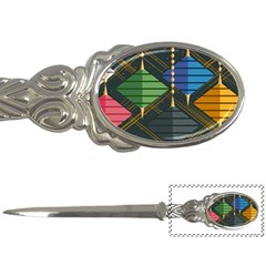 Background Colors Non Seamless Letter Opener by Nexatart