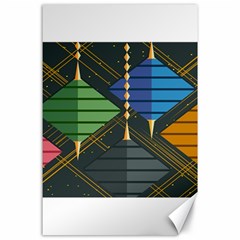 Background Colors Non Seamless Canvas 24  X 36  by Nexatart