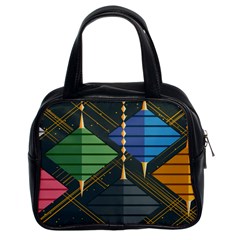 Background Colors Non Seamless Classic Handbag (two Sides) by Nexatart