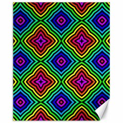 Pattern Rainbow Colors Rainbow Canvas 16  X 20  by Nexatart