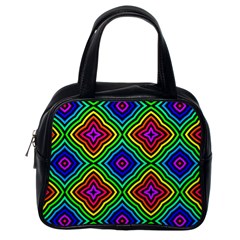 Pattern Rainbow Colors Rainbow Classic Handbag (one Side) by Nexatart