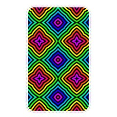 Pattern Rainbow Colors Rainbow Memory Card Reader (rectangular)