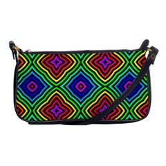 Pattern Rainbow Colors Rainbow Shoulder Clutch Bag by Nexatart