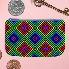 Pattern Rainbow Colors Rainbow Large Coin Purse by Nexatart