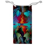 Background Sci Fi Fantasy Colorful Jewelry Bag Front