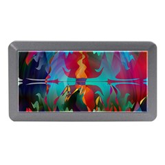 Background Sci Fi Fantasy Colorful Memory Card Reader (mini) by Nexatart