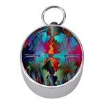 Background Sci Fi Fantasy Colorful Mini Silver Compasses Front