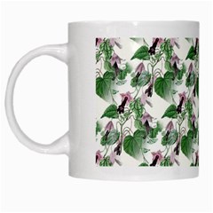 Seamless Background Vintage White Mugs by Nexatart