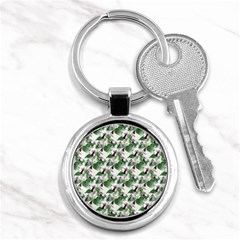 Seamless Background Vintage Key Chain (round) by Nexatart