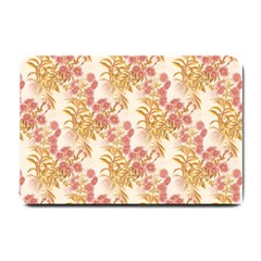 Scrapbook Floral Decorative Vintage Small Doormat  by Nexatart