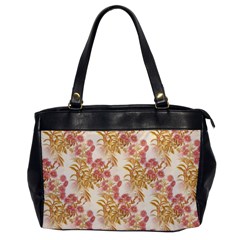 Scrapbook Floral Decorative Vintage Oversize Office Handbag by Nexatart