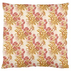 Scrapbook Floral Decorative Vintage Standard Flano Cushion Case (two Sides) by Nexatart