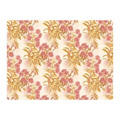 Scrapbook Floral Decorative Vintage Double Sided Flano Blanket (mini)  by Nexatart