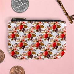 Scrapbook Background Vintage Mini Coin Purse