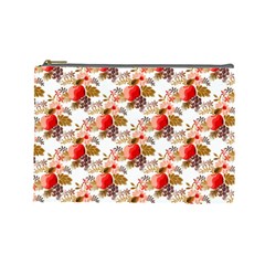 Scrapbook Background Vintage Cosmetic Bag (large) by Nexatart